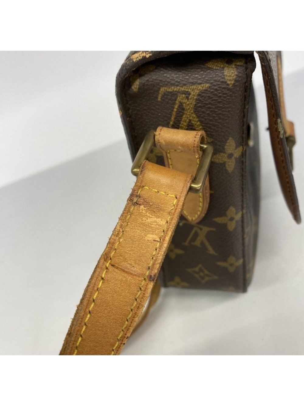 Louis Vuitton Shoulder Bag Monogram Saint Cloud GM Brown - Picture 9 of 10
